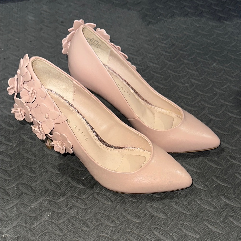 Kelly & Katie Pink Floral Women's Shoes